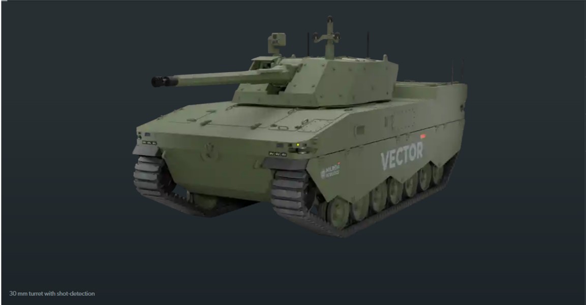 VECTOR Estonian Unmanned Ground Vehicle (A)